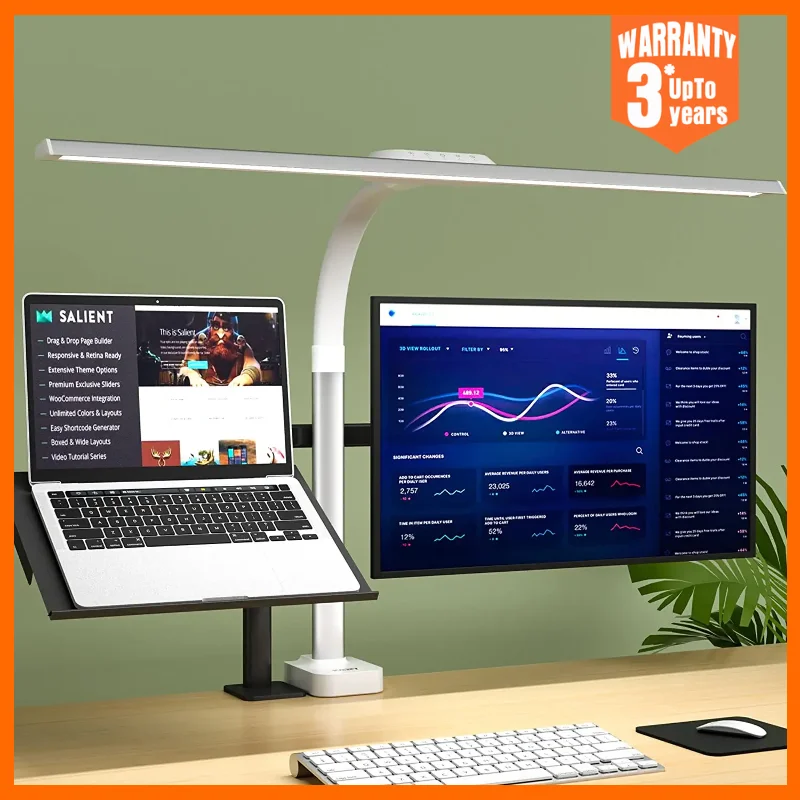 24WLEDWorkDeskLampArchitectSuperBright315InchExtraWideArea