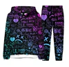 Rapper Lil Peep 3D Print Hoodies Pants Suit Men Women Hip Hop Tracksuit 2pcs Set Oversized Jogger Outfits Fashion Men's Clothing 6