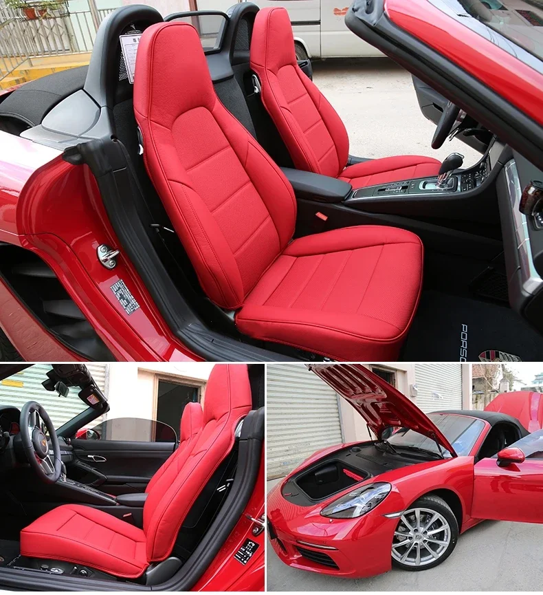 Car Seat Pillow 2 Seats for Porsche 718 Boxster 911 BMW Z4 Audi TT Jaguar F-Type