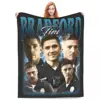 Super Warm Blanket Airplane Travel Tim Bradford Throw Blanket TV Series Flannel Bedspread For Outdoor Comfortable Sofa Bed Cover 2