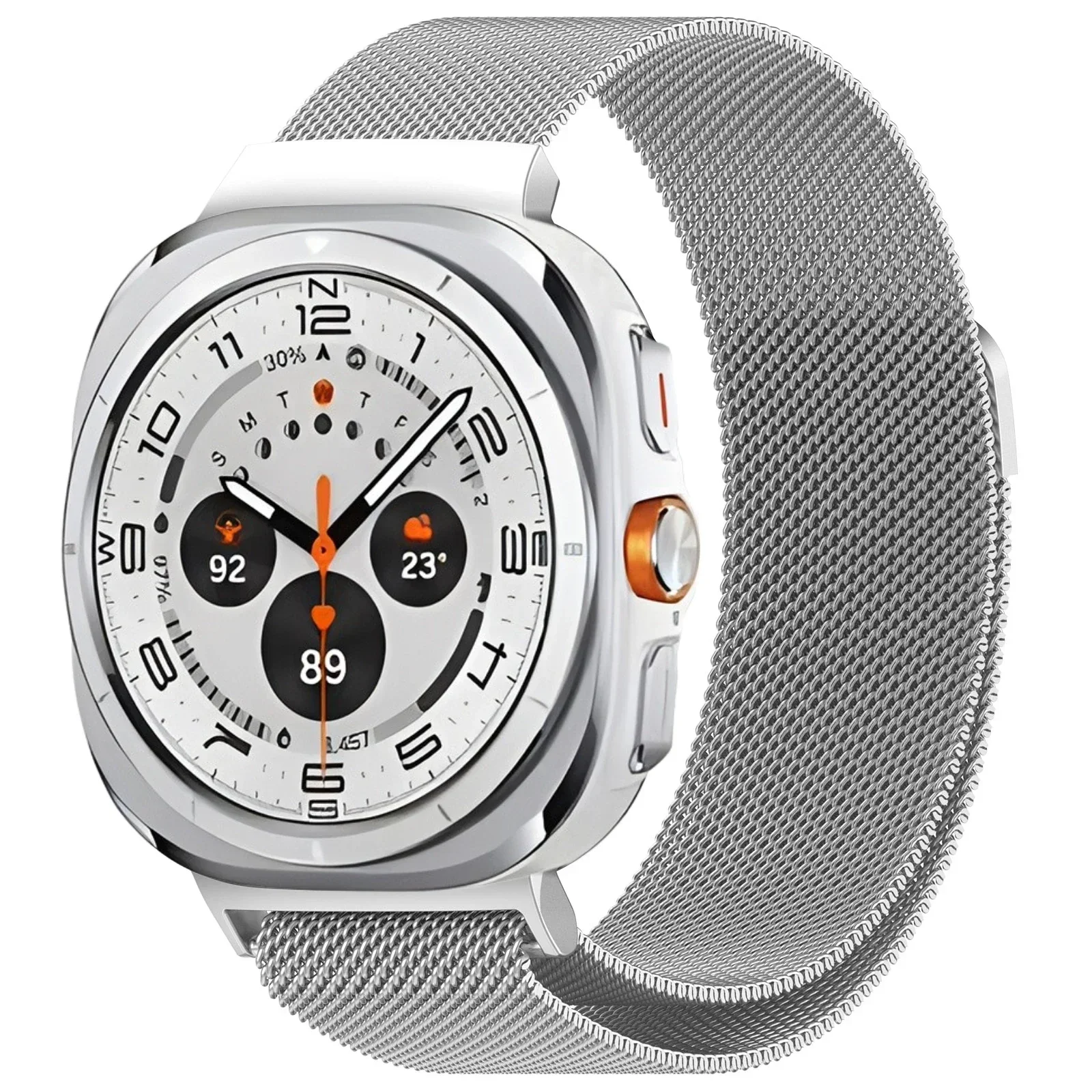 Milanese Loop Stainless Steel Magnetic Watch Bracelet - Ultra 47mm