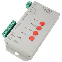 RGB LED Controller T1000S SD Card 2048Pixels Controller For WS2801 WS2811 WS2812B SK6812 LPD6803 LED Strip Light 2