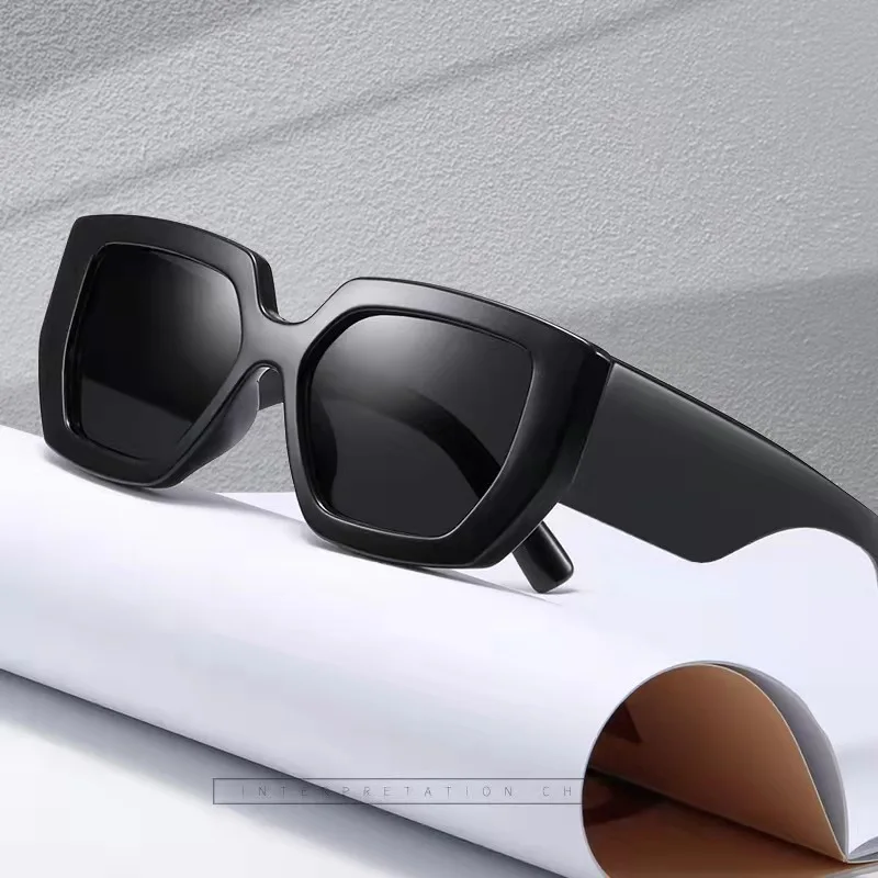 

Очки солнцезащитные женские квадратные, небольшие винтажные солнечные аксессуары прямоугольной формы, с антибликовым покрытием, UV400