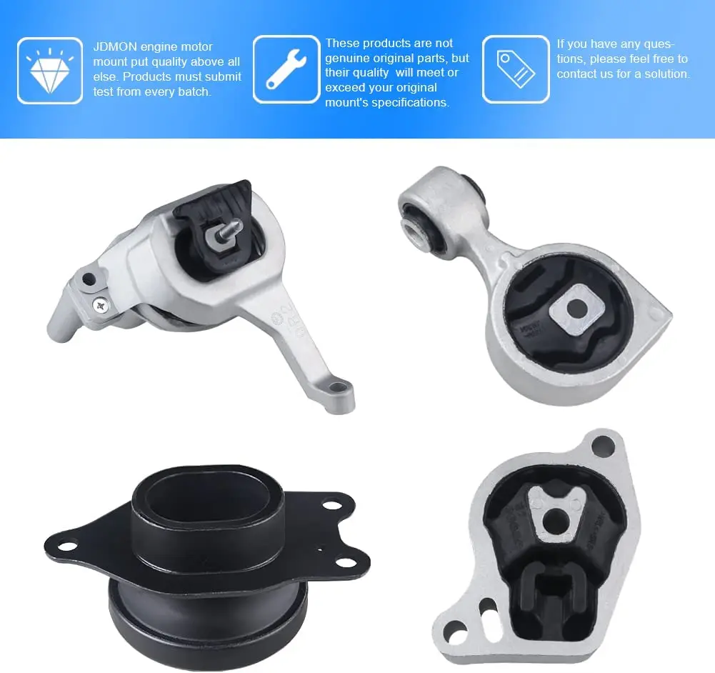 Pour Nissan Altima 2.5L 2007-2017 remplacement 4 pièces support