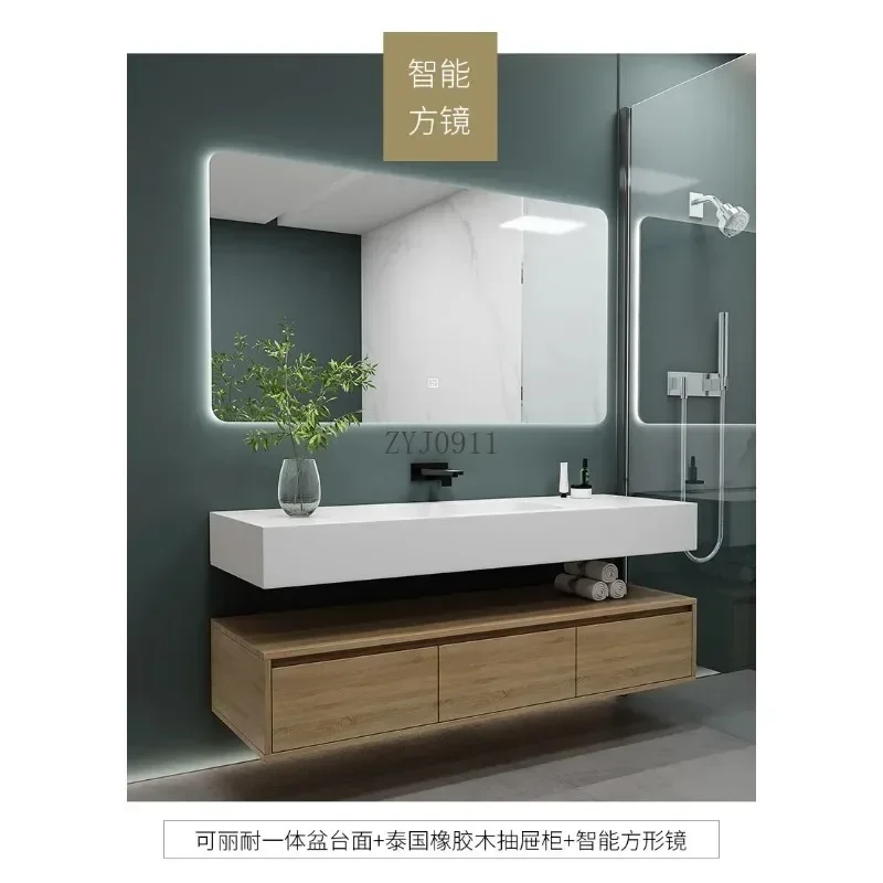 Whole Washbin Table Top Bathroom Cabinet Combination Face Washing Wash Basin Pool Washstand