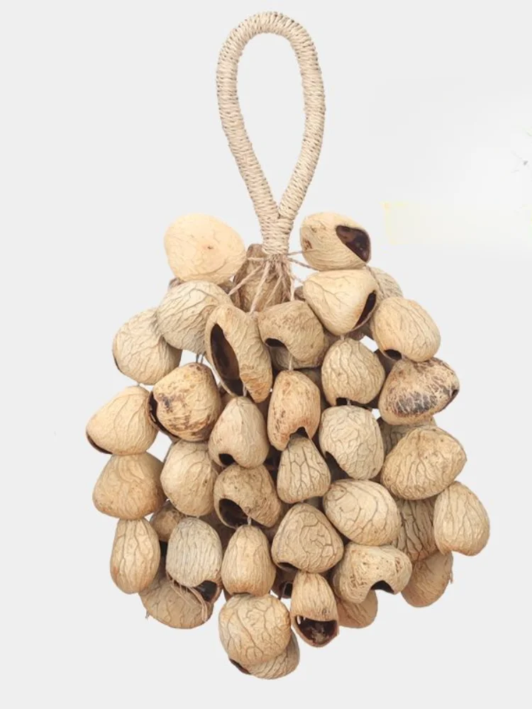 Terre Hand Bell Ring Accompanying Sound Healing Yoga Instruments Fruit Hand Wind Chime Shell Chime Tinkle Bell Instruments