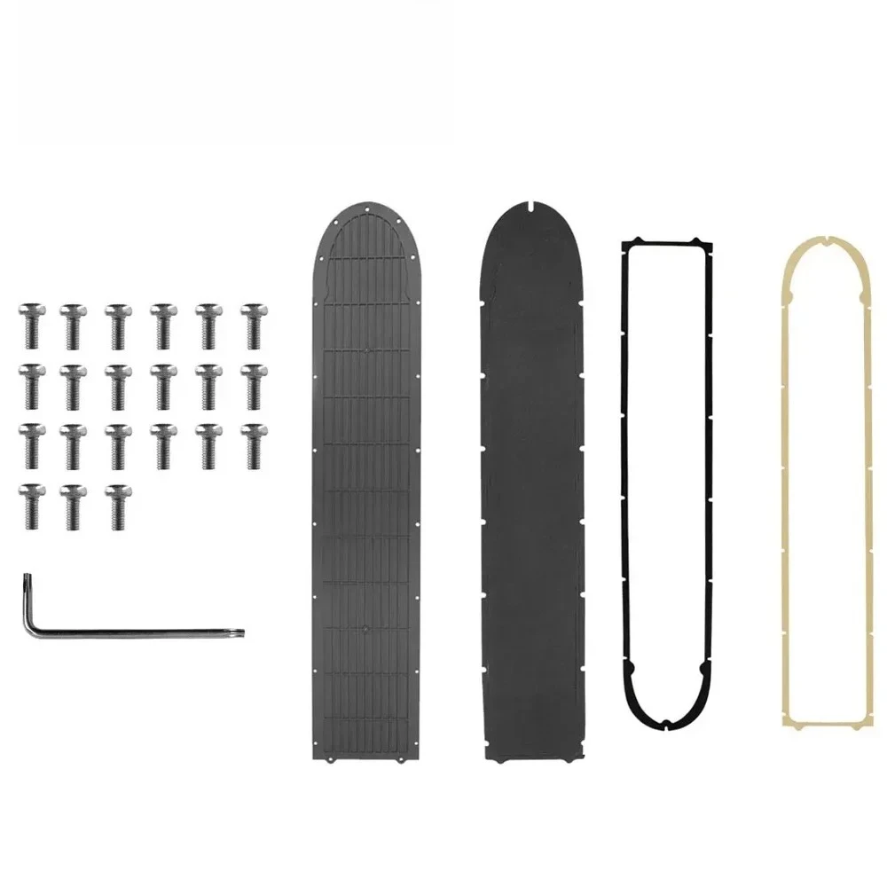Für Xiaomi M365/Pro Elektrische Roller Batterie Fach Boden Schutz Abdeckung 17/21PC Schrauben Wasserdichte Ring Dichtung zubehör