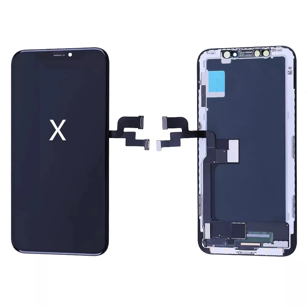 

ЖК-дисплей для X XR XS Max, ЖК-дисплей с сенсорным экраном, дигитайзер, сменный комплект