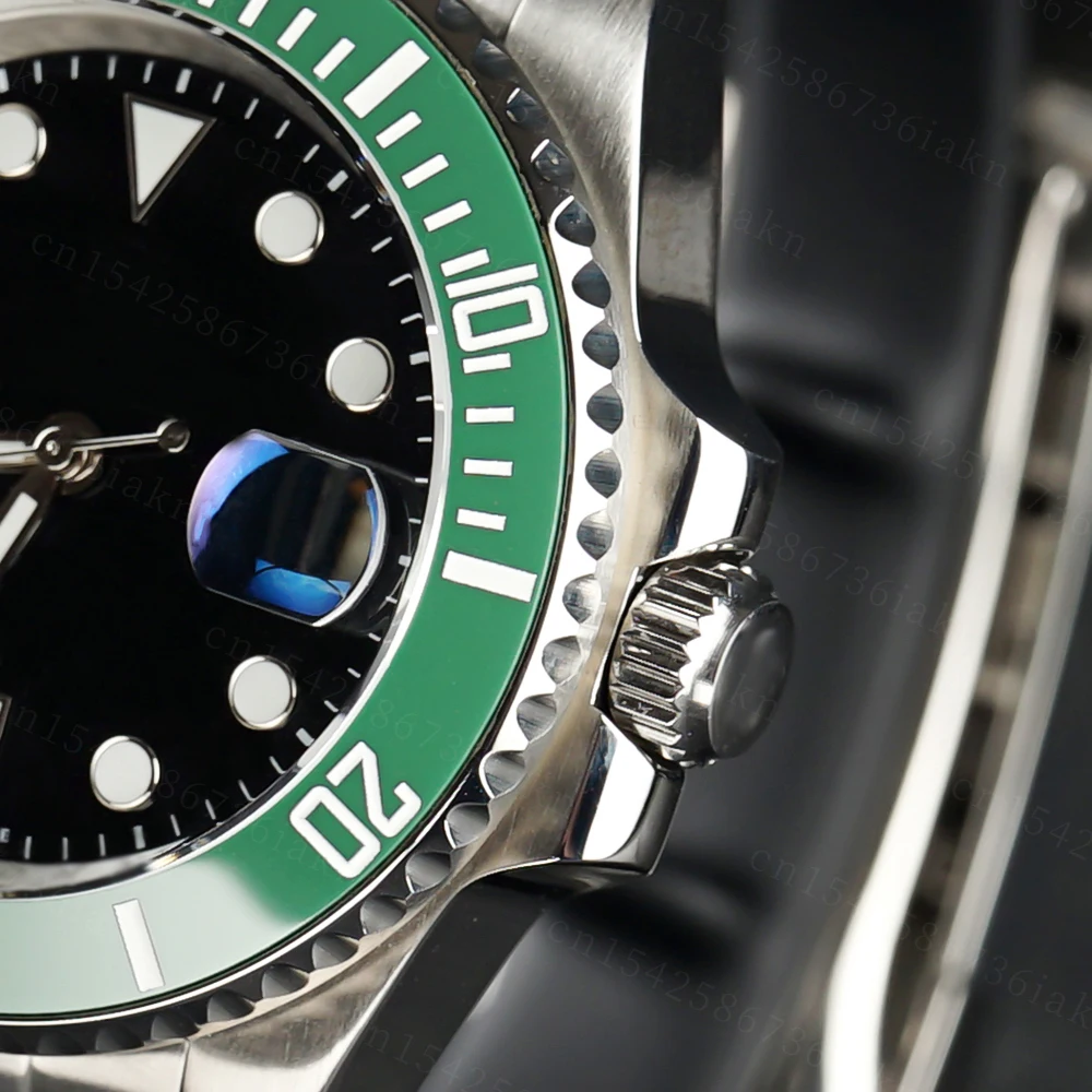 2022 Fashion New 40mm Men's Leisure Sports Sapphire Mirror Stainless Steel Material Waterproof Automatic Mechanical Watch