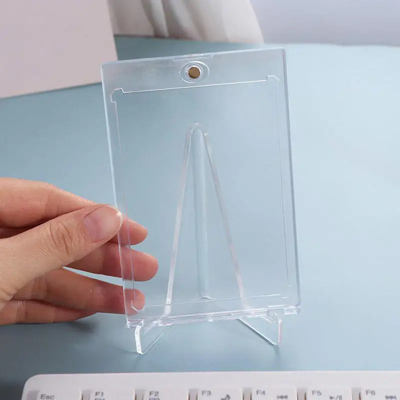 Magnetische Kartenhalter für Sammelkarten Hartschalen-Schutzhülle Transparente Acryl-Schutzhülle für Spiel-, Baseball- und Sportkarten – Detail 11