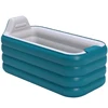 Plastic Inflatable Bathtub Adult Baby Pool Large PVC Foldable Portable Bathtub 220v/110v ,130*80*52cm/140*90*53 cm Optional 1