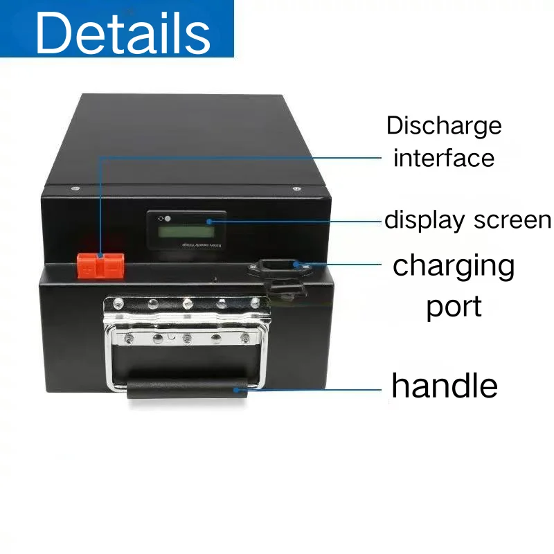 48V Rechargeable Battery with Bluetooth for Backup and Solar Systems