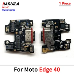 USB Charging Port and Microphone Flex Cable Replacement (Edge 40)
