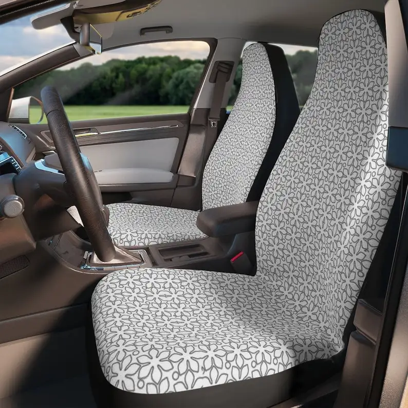 

Car Seat Covers For Women, Cute Seat Cover for Car Interior Decor, Minimal Vehicle Seat Cover, Cute Car Accessories for Women