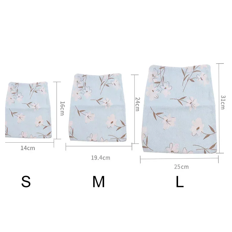 Cotton Linen Drawstring Bag Cute Cartoon Pattern Animal Plant Print Linen Fabric Pouch Storage Bag Sundry Organizer Gift Bags 6