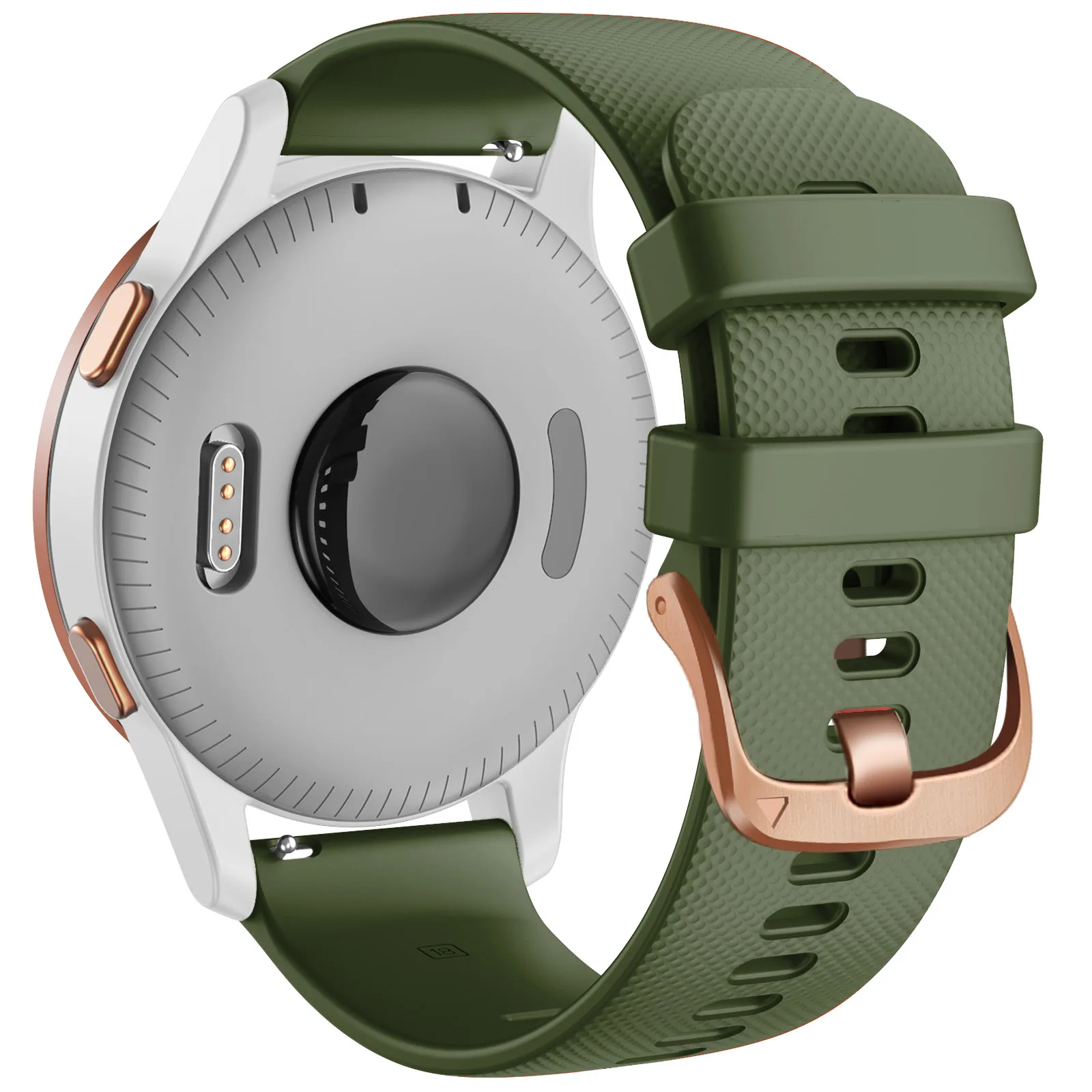 20mm Silicone Replacement Strap Bracelet