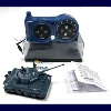 RTR 1/72 RC Tank German Tiger Battle Tank Turret 360°Rotation Mini Toy Shooting Sound Painted Assembled Model TH24001 1