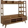 Render Mid-Century Modern TV Stand Entertainment Center, 70", Walnut 1