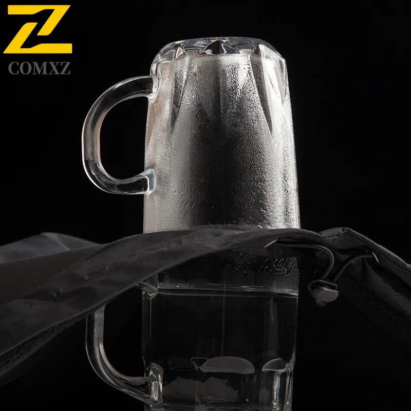 COMXZ Mens Comfortable Jacket Outdoor Adventure Thickened Warm Parka 2025 Street Style Cold Resistant Winter Windbreaker