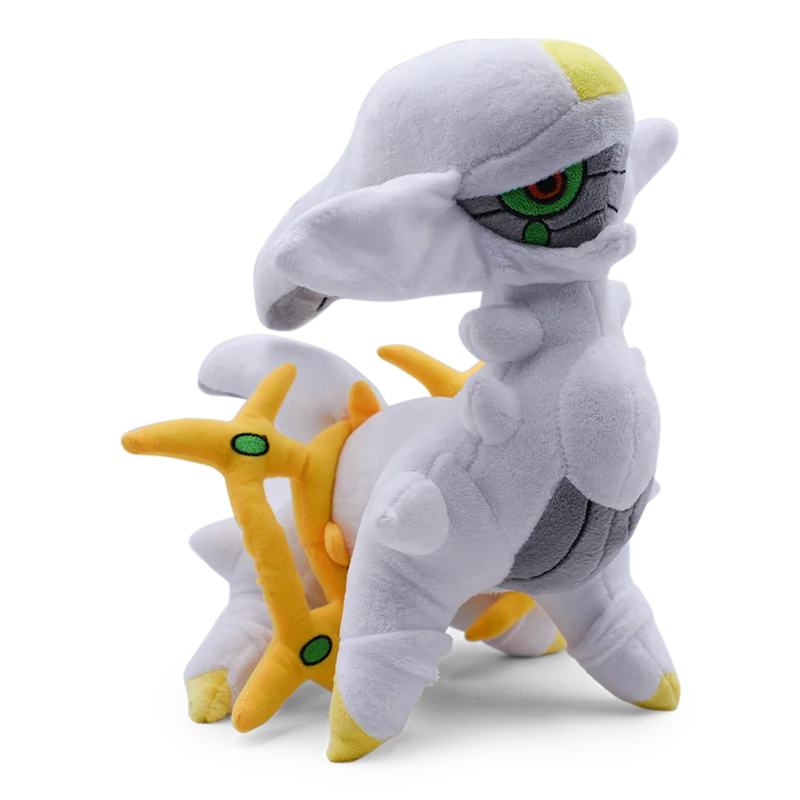 Arceus peluche Pokémon Plüss toys kawaii Töltött dolls Gúnyrajz aranyos dolls szülinapi karácsonyi Adomány számára gyerekeknek Jóbarátok Gyűjtés