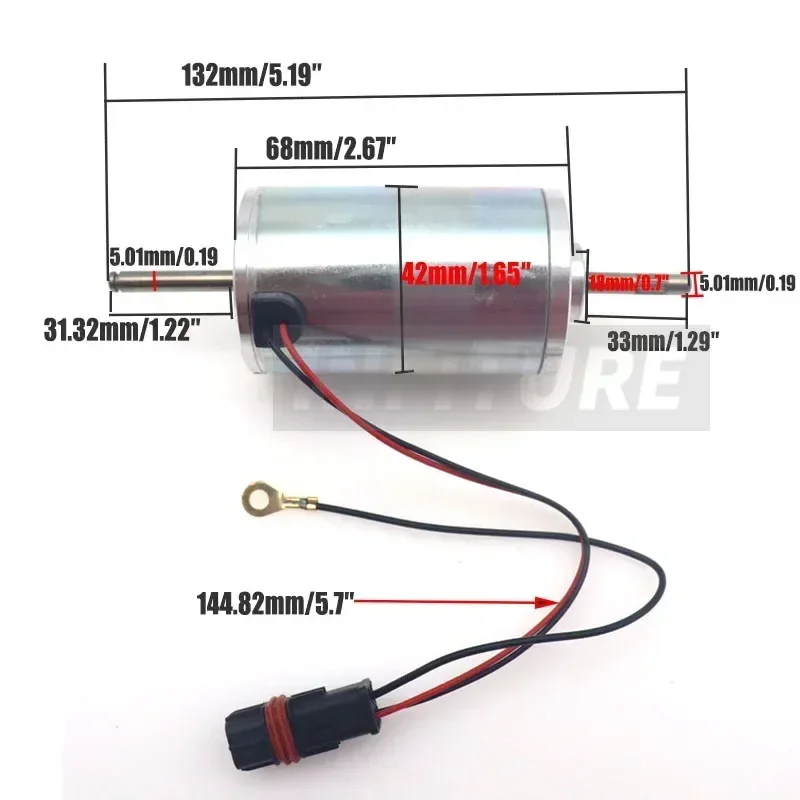 12V 24V Car Diesel Parking Heater Electric Motor Air Fan Parts For Webasto Air Top 2000/2000S/2000ST Blower Motor 0319R8 1219NB