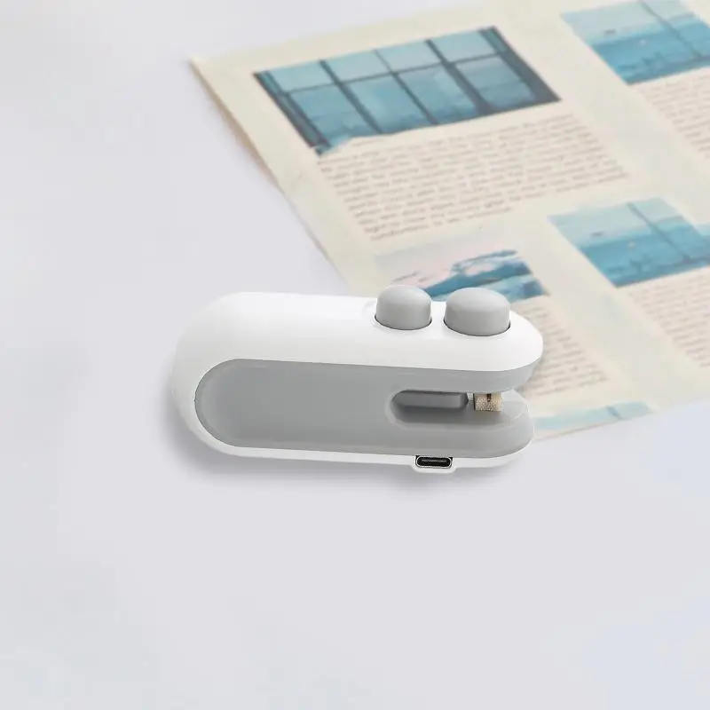 Mini Handheld Food Heat Sealer USB Recharging Bag Resealer for Food Storage Seal Freshness Portable Device 2
