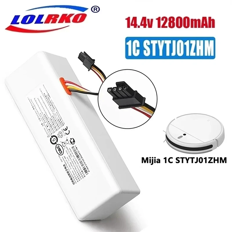 

Аккумулятор 1C для робота-пылесоса Xiaomi Mijia 1C STYTJ01ZHM, 14,4 В, 12800 мАч