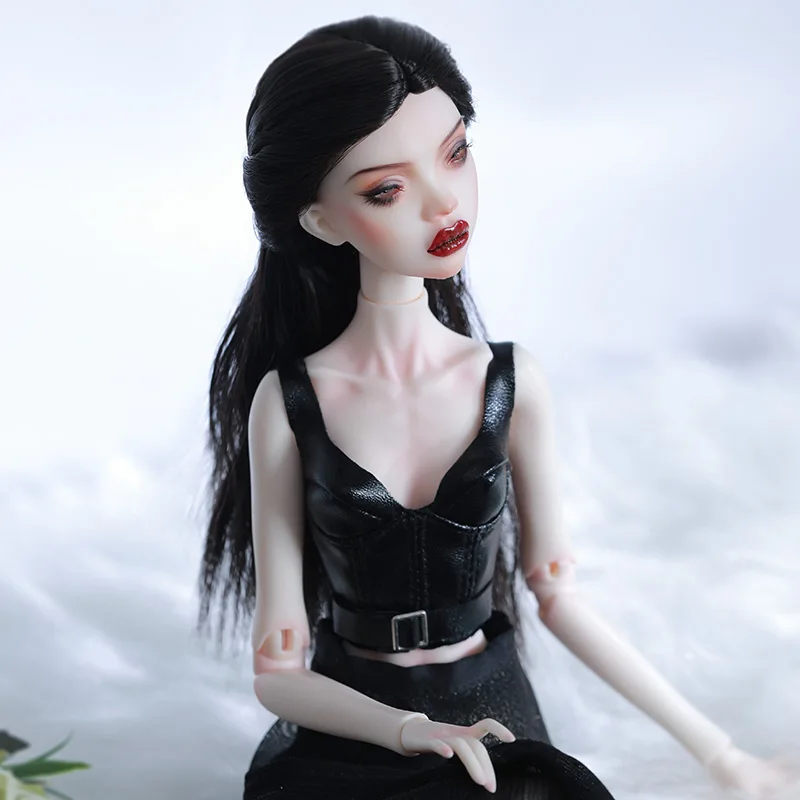 FANTANSY ANGEL 1/4 BJD Doll Sumul Super Model 38.5cm 1/4 MSD Resin Fashion Figure Artist Doll popovy barista apron kitchen chef baking catering fashion beauty canvas suspenders sculpture artist work clothes denim men custom logo