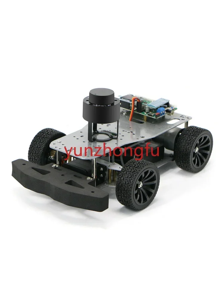 

32 intelligent car line patrol and obstacle avoidance chassis L150 LiDAR kit APP remote control following CCD tracking