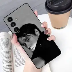 Sleek Black Soft Phone Case by N - Noah Sebastian - Samsung S21Ultra (Z1)