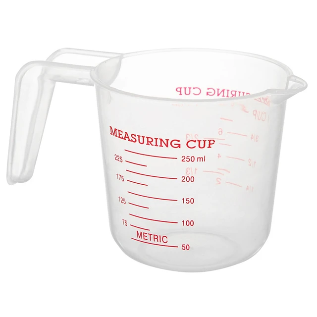 250 ML Spout Kitchen Lab With Handle Measuring Cup Cooking Liquid