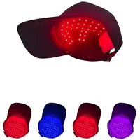 Casque de thérapie par lumière rouge pour la croissance rapide des cheveux, dispositif de thérapie par lumière rouge et infrarouge pour le traitement de la perte de cheveux, avec chargement USB, anti-chute de cheveux 1