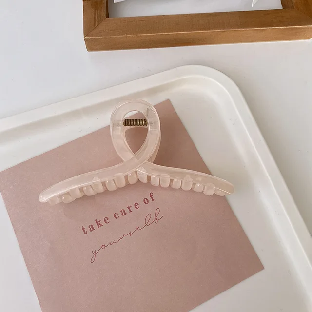 Vintage Cross Hair Clip Large Barrette Crab Hair Claws Bath Clip Ponytail Clip for Women Girls Claw Clip Hair Accessories A7