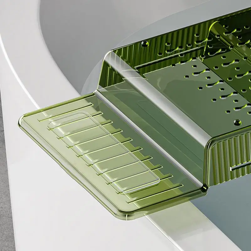 Bathtub Tray Bathroom Bathtub Table Tray For Adults Caddy Expandable Adjustable Caddy Storage Rack