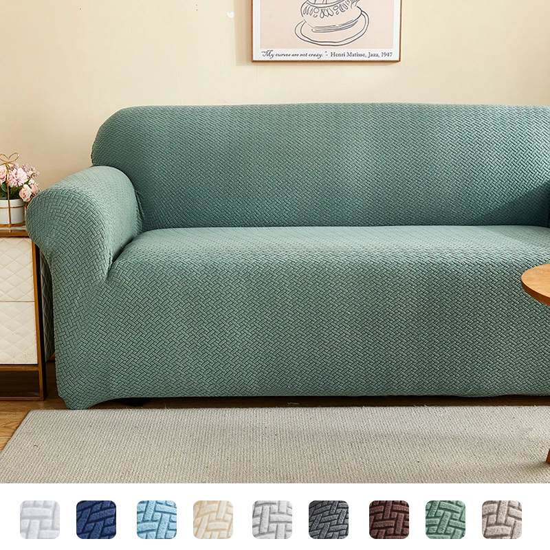 New Wear Resistant Universal plush Sofa Cover, Stretch Couch cover Anti