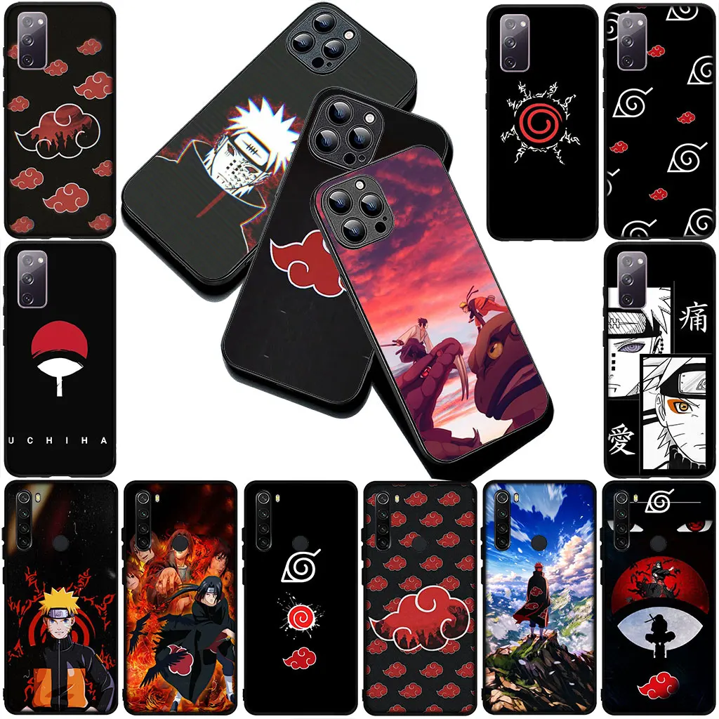 Akatsuki Naruto Pain-Themed Soft Phone Case