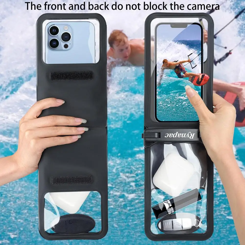 Universal Waterproof Cellphone Storage Bag Touchscreen Dry Bag With Neck Lanyard Waterproof Phone Pouch For Beach Pool Swimming