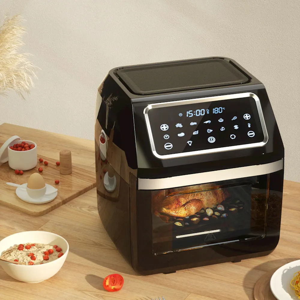 Household Air Fryer Oven without oil Multifunctional Oven Air Deep Fryer Smart Touch Screen air fryer digital deep frying pot