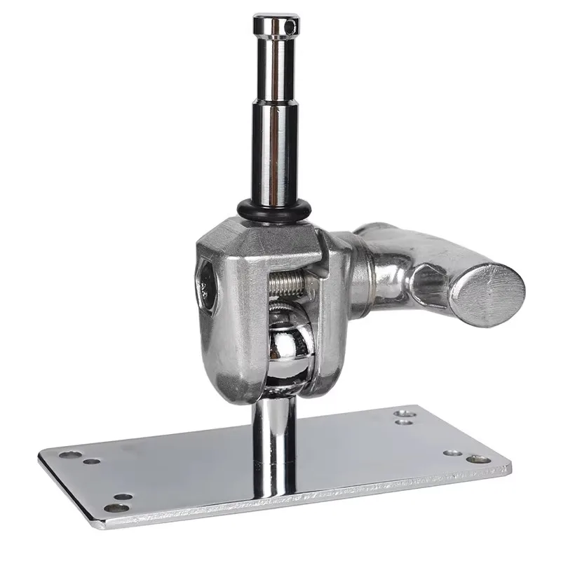 Aluminum Baby Swivelling Adapter Wall Mounting Plate with 5/8'' in Swivel Spigot for Photographic Film Studio Lighting