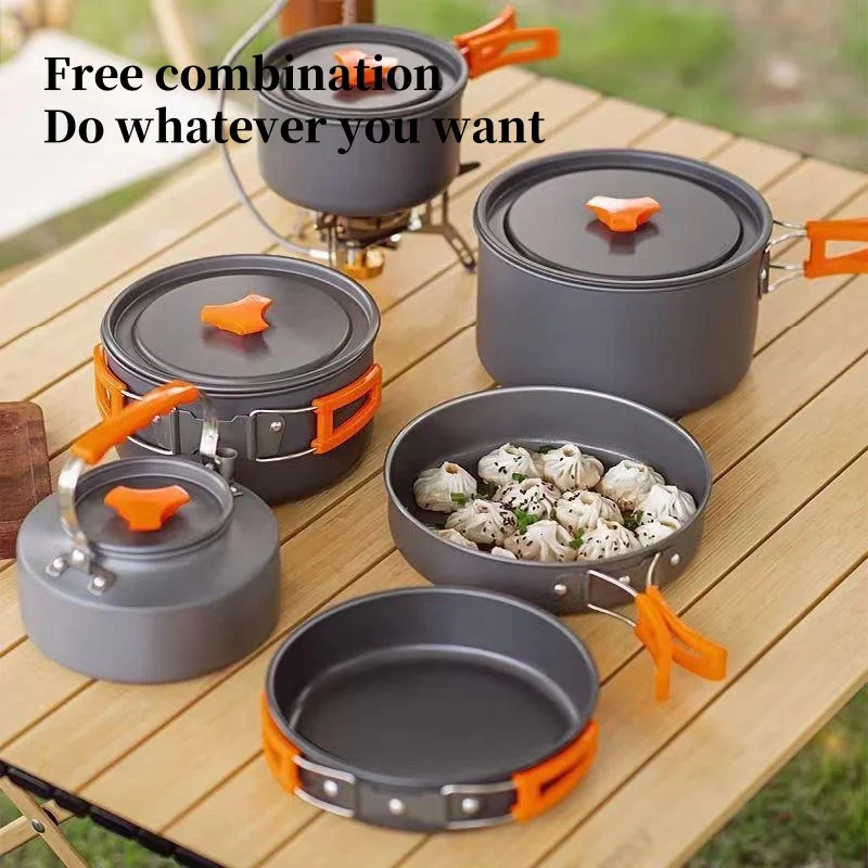 أدوات طهي تخييم محمولة