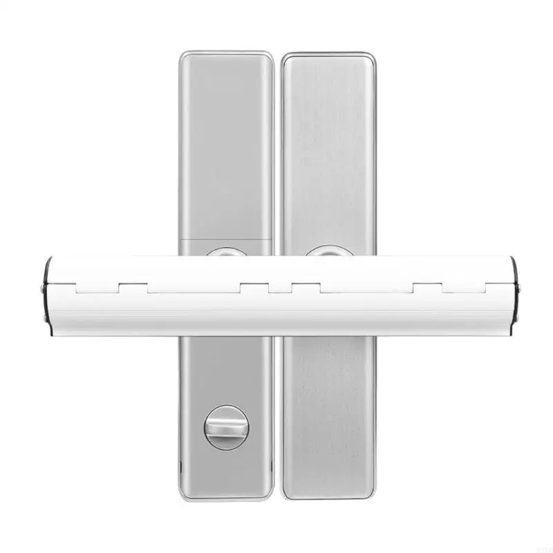 Patio Door Security Lock Double Door Handle Lock Keyless French Double Security for Bifold Conservatory M4YD