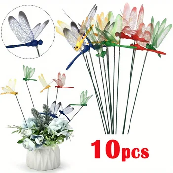 10PCS Dragonfly Garden Decor 1