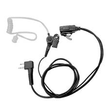 

Earpiece walkie talkie radio earphone microphone Compatible with the following Models Spirit MV11, MV11C, MV11CV, MV12, MV12C