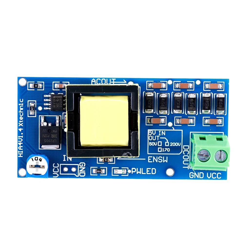 고전압 캐패시터 충전 부스트 모듈, DC-DC 부스트 전원 모듈, 조절식 전원, 5V-12V, 300V-1200V