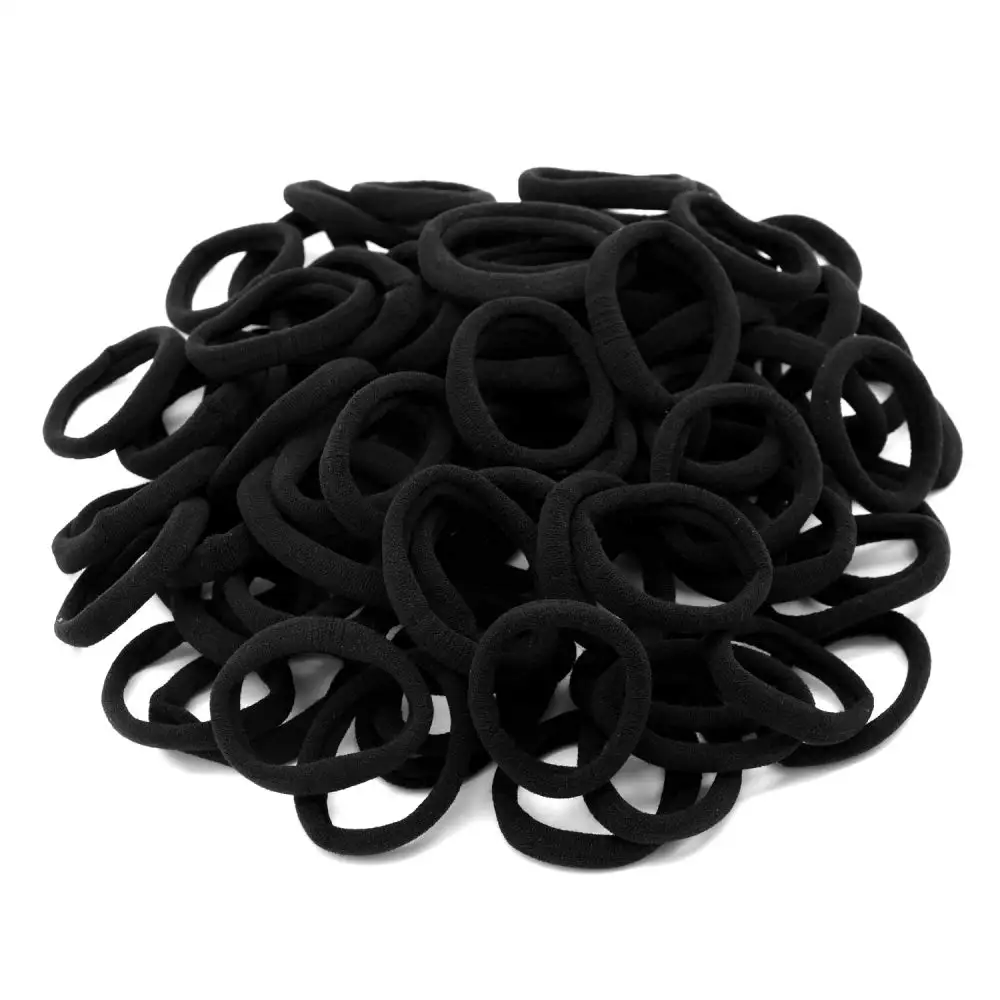 Elastic Hair Bands - Small Rubber Ponytail Holders
