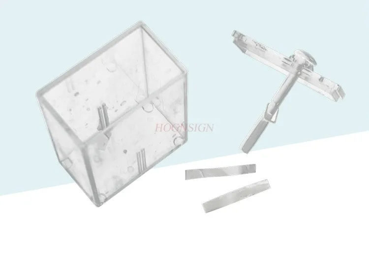 Foil electroscope teacher demonstrates electrical physics friction electrification experimental equipment electrometer teaching