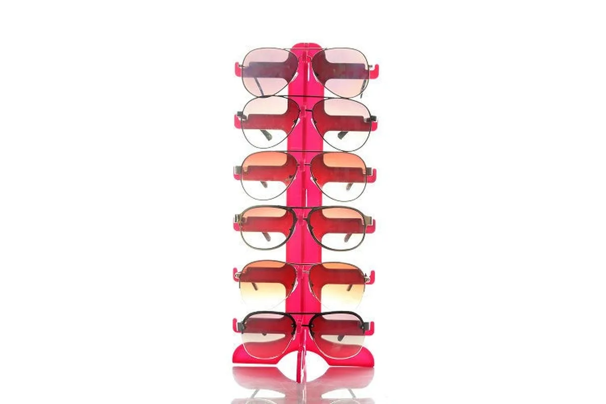 Plastic Sunglasses And Nearsighted Glasses Display Frame Eyeglass Rack Jewelry Organizer Stand glasses display rack