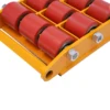 15 Ton Machinery Dolly Skate Roller Machinery Mover Rotating Roller Heavy Duty 2