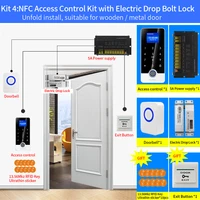 Tuya App Fingerprint RFID Access Control System Kit Smart Door Lock Electronic Gate Bluetooth Opener Home Digital Set Biometric - Image 5