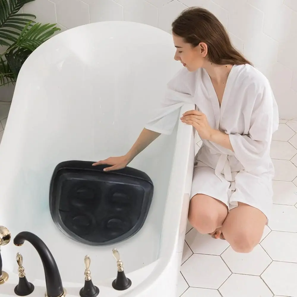 PVC-Whirlpool-Sitzerhöhung, rutschfest, aufblasbar, Spa-Sitzerhöhung, Sitzmatte, Heimentspannung mit Saugnapf, Badewanne, Spa-Pad – Detail 2